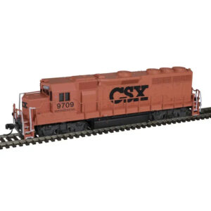 Atlas N GP40 CSX "Maintenance of Way" w/ Ditch Lights & Speaker