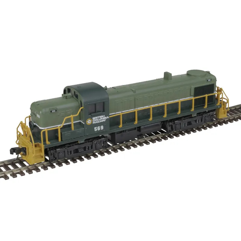 Atlas N RS-3 British Columbia Railway w/ DCC & Sound