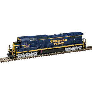 Atlas N C40-8 Cimarron Valley w/ Ditch Lights, DCC & Sound