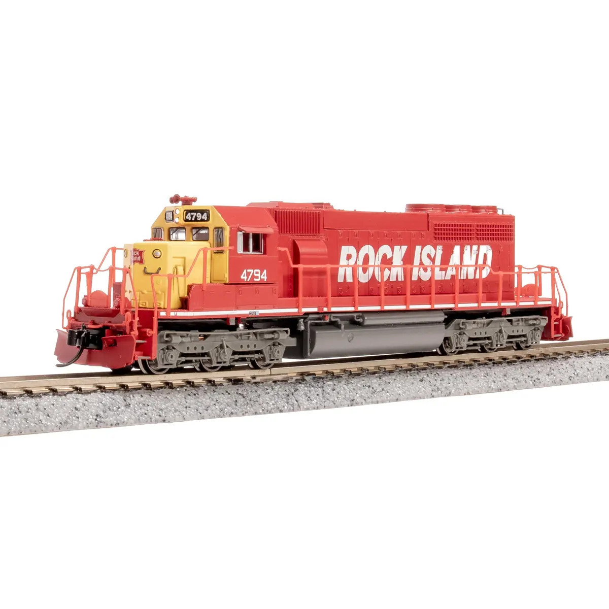Broadway Limited Paragon 4 N SD40-2 Rock Island w/ DCC & Sound