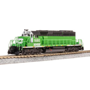 Broadway Limited Stealth N SD40-2 BNSF "ex BN" w/ DCC & Sound