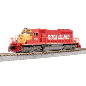Broadway Limited Stealth N SD40-2 Rock Island w/ DCC & Sound