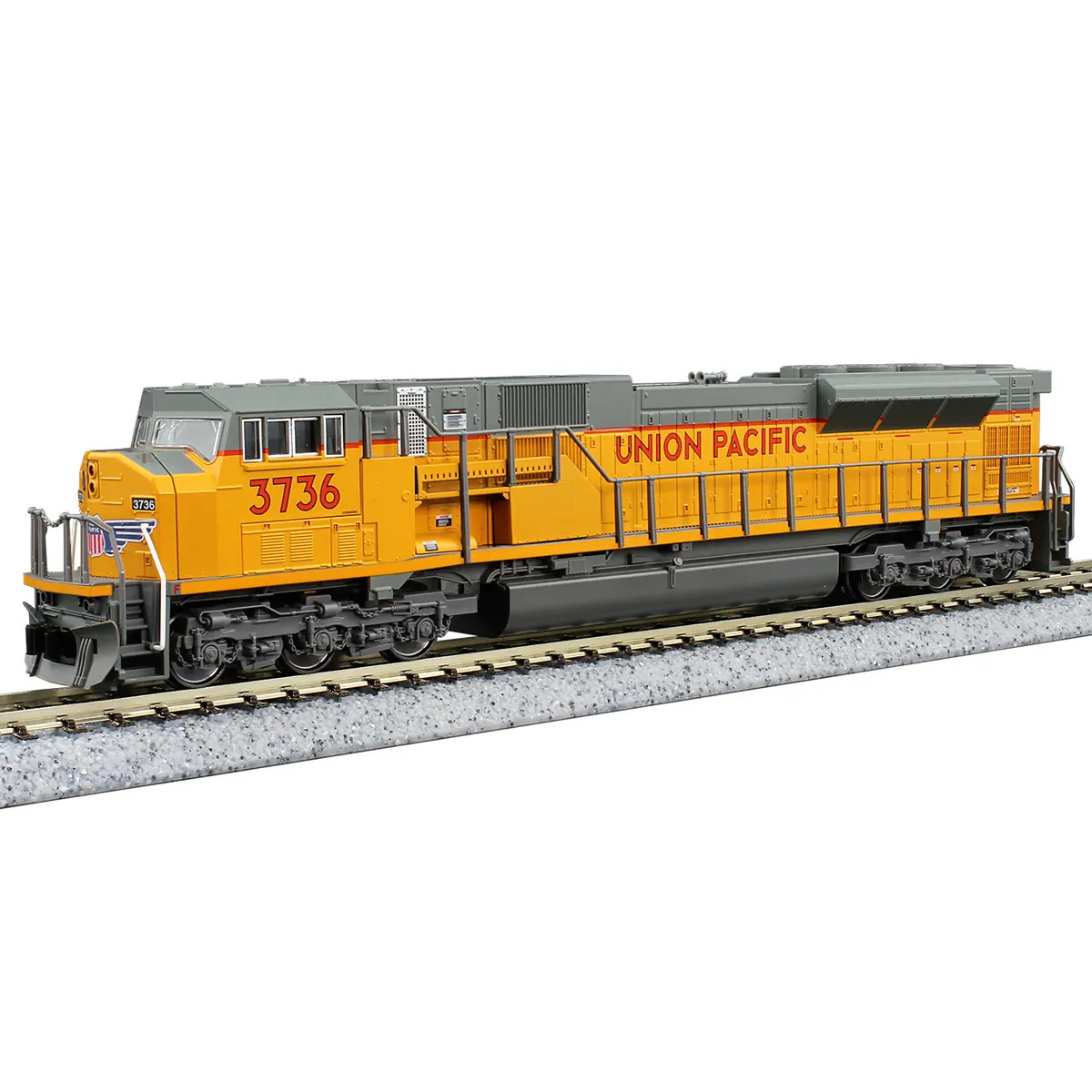 Kato N SD90MAC Union Pacific "Wings" w/ DCC & Sound