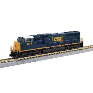 Kato N SD70M Flat Radiator CSX "Boxcar" w/ DCC & Sound