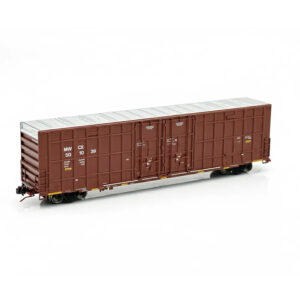 Aurora Miniatures N 60' Greenbrier 7550 Box Car Midwest Railcar "MWCX"
