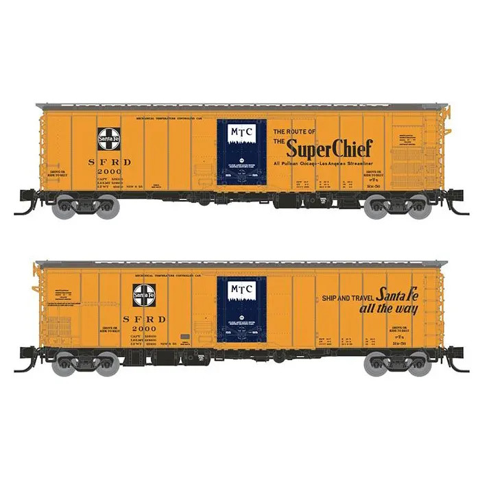 Rapido N ATSF RR-56 Mechanical Reefer Santa Fe "Super Chief