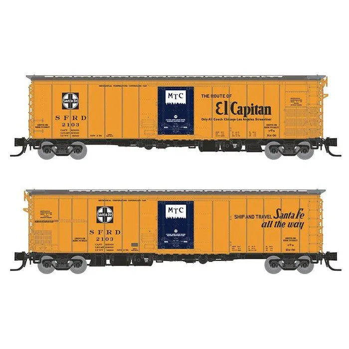 Rapido N ATSF RR-56 Mechanical Reefer Santa Fe "El Capitan"