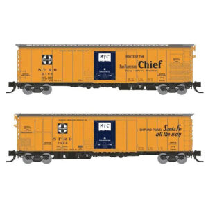 Rapido N ATSF RR-60 Mechanical Reefer Santa Fe "San Francisco Chief"