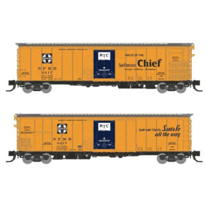 Rapido N ATSF RR-61 Mechanical Reefer Santa Fe "San Francisco Chief"