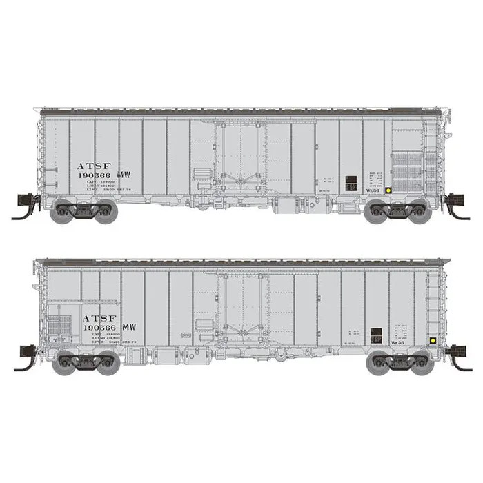 Rapido N ATSF RR-56 Mechanical Reefer Santa Fe "Maintenance of Way"