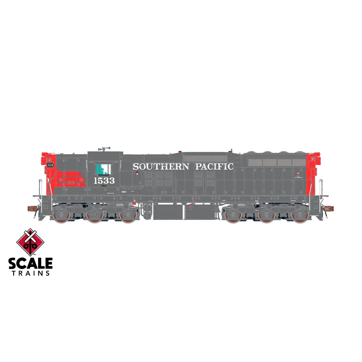Scale Trains HO Rivet Counter SD7R Southern Pacific w/ DCC & Sound - Image 2
