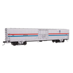 Walthers Mainline HO 60' Thrall Material Handling Car Amtrak "US Mail, Phase III"