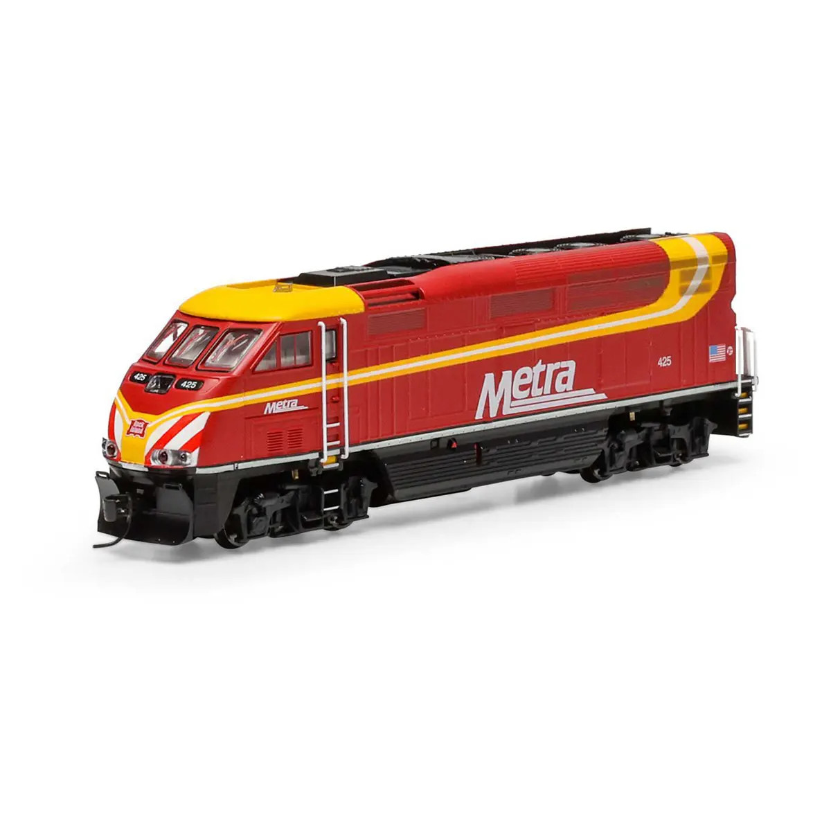 Athearn N F59PHI Metra "Rock Island Heritage" w/ DCC & Sound #425