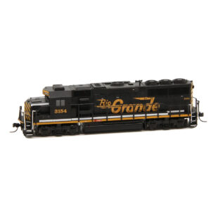Atlas N GP60 Denver & Rio Grande "White Striping" #3154