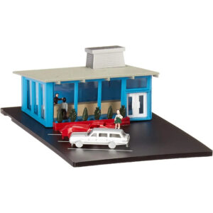 Bachmann N Built-Up Hamburger Stand
