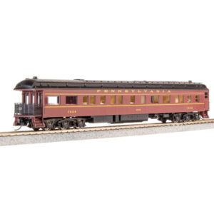 Broadway Limited HO PRR Class Z74D Business Observation Car Pennsylvania "Ohio, 1950s, Tuscan" #7509