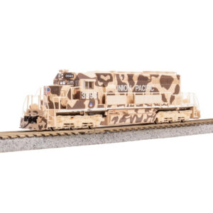 Broadway Limited Stealth N SD40-2 Union Pacific "Desert Victory" #3593