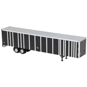 Bowser HO 53' Platewall Trailer Undecorated "Black"
