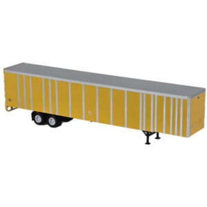 Bowser HO 53' Platewall Trailer Undecorated "Yellow"