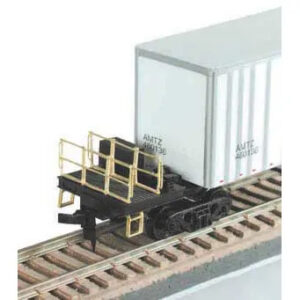 Bowser - 55499 - HO Roadrailer Coupler Mate Railing & Step Upgrade