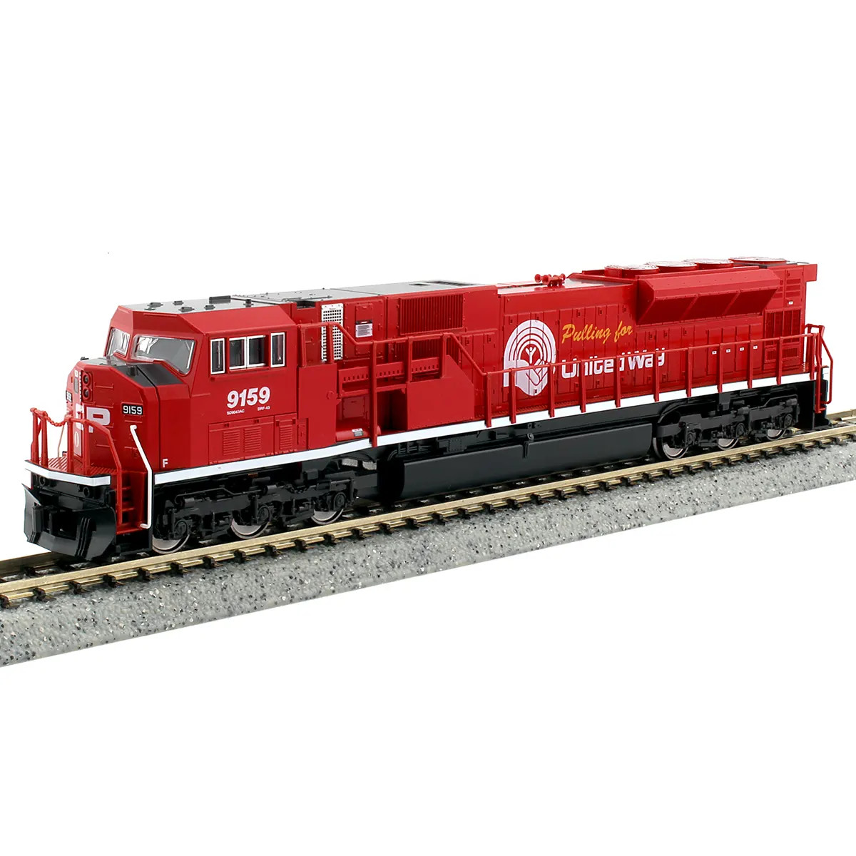 Kato N SD90MAC Canadian Pacific "Pulling for United Way" w/ DCC & Sound #9159