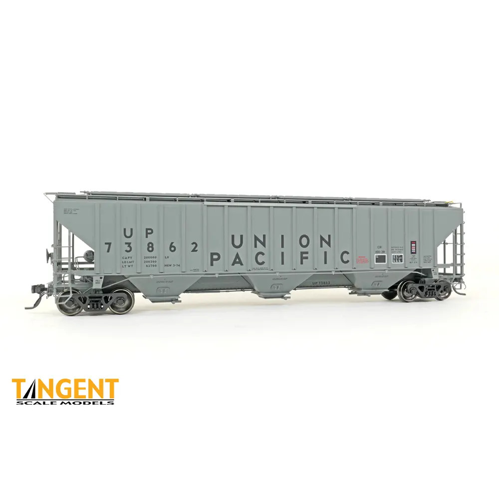 Tangent HO PS-2CD 4750 Covered Hopper Union Pacific "CH-100-28"