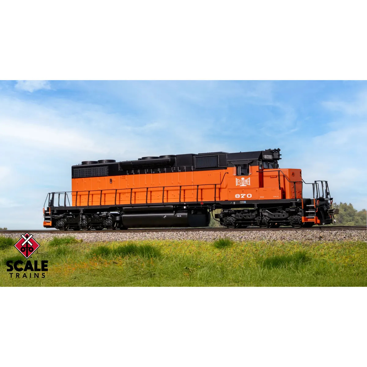 Scale Trains HO Rivet Counter SD38-2 Bessemer & Lake Erie w/ DCC & Sound