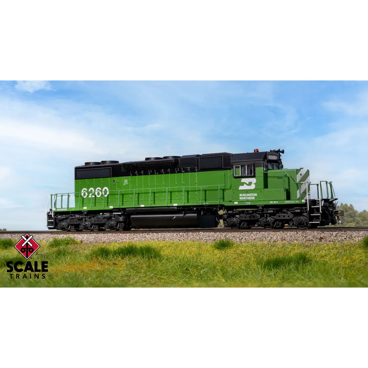 Scale Trains HO Rivet Counter SD38-2 Burlington Northern