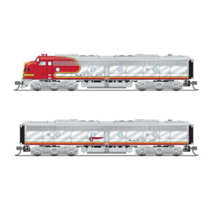 Broadway Limited Paragon 4 N E8A&B Santa Fe w/ DCC & Sound