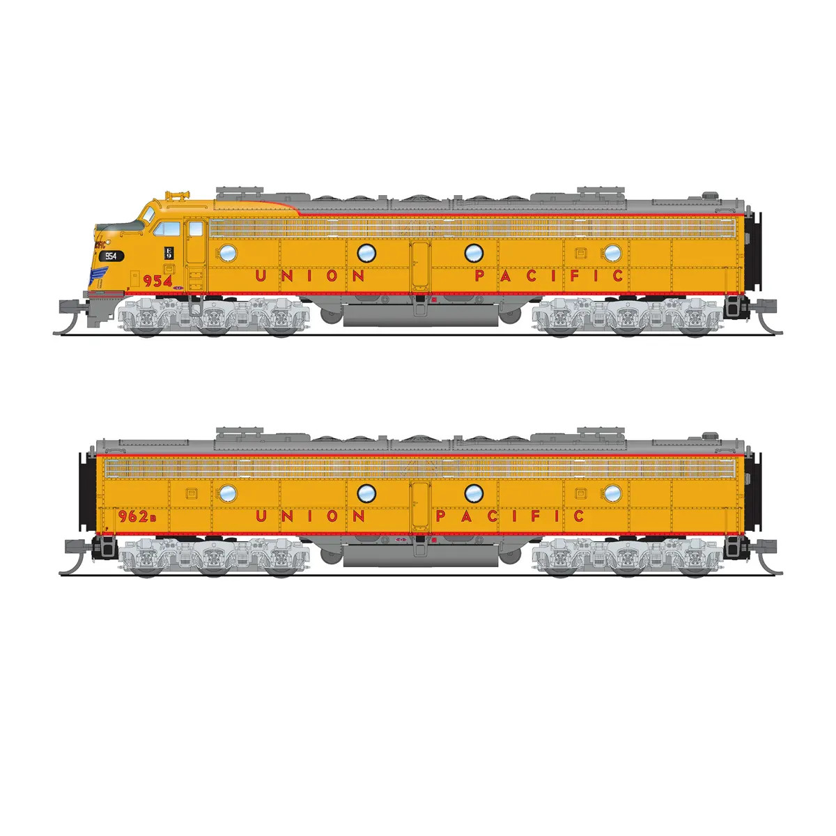 Broadway Limited Paragon 4 N E9A&B Union Pacific w/ DCC & Sound
