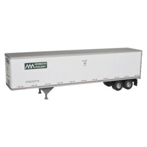 Atlas HO 45' Pines Trailer Vermont Railway "Green, White, & Silver"