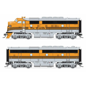 Broadway Limited Paragon 4 HO F3A&B Denver & Rio Grande "Prospector" w/ DCC & Sound