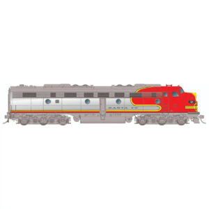 Rapido HO E8A Santa Fe "Warbonnet" w/ DCC & Sound