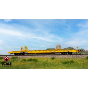 Scale Trains HO Rivet Counter F68BH Finger Rack Car Trailer Train "TTX Speed Logo, Patched"
