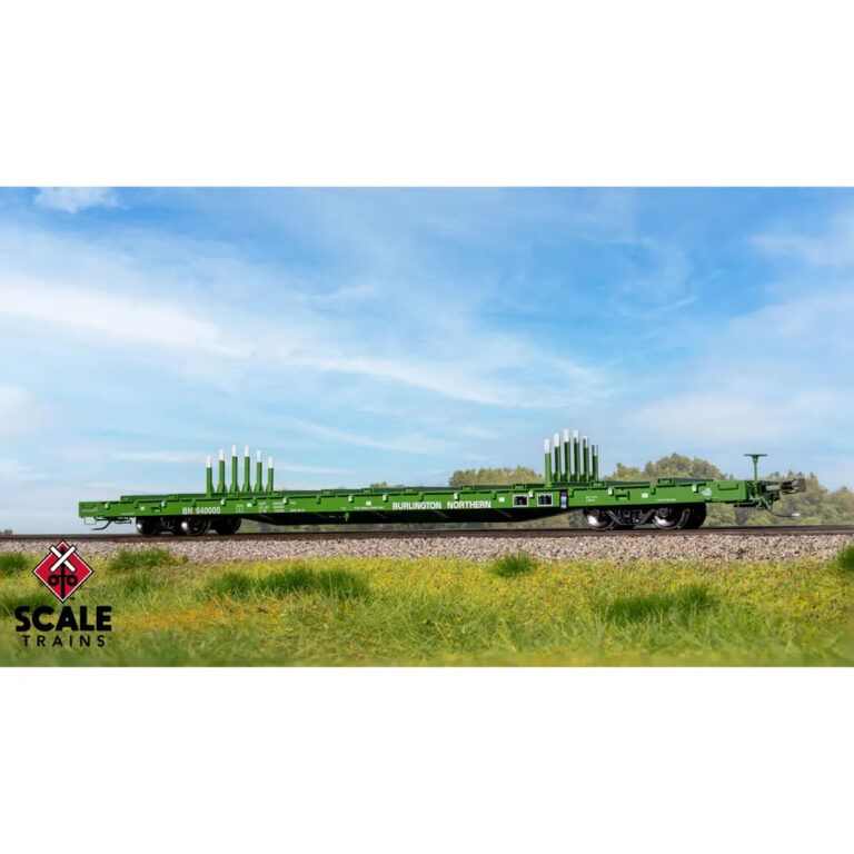 F68BH Finger Rack Flat Car - Spring Creek Model Trains