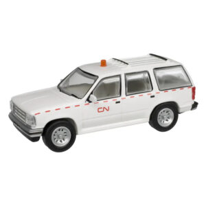 Atlas HO Ford 1993 Explorer Canadian National w/ Beacon "High Safety Stripe"