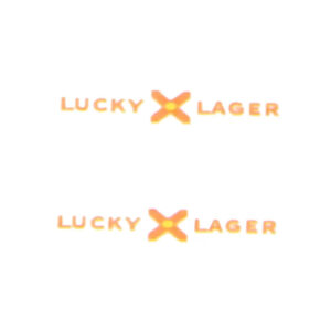 Atlas HO Lucky Lager Decal