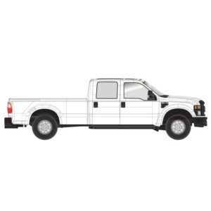 Atlas HO Ford 2008 F-350 Crew Cab Pickup White