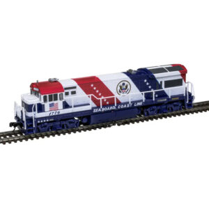Atlas N U36B Seaboard Coast Line "Bicentennial" w/ DCC & Sound #1776