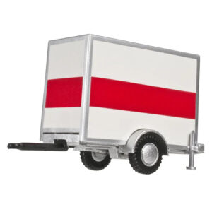 Atlas HO Box Trailer Red Stripe