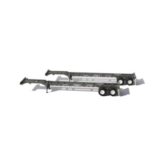 Jacksonville Terminal N 40' Container Chassis Flexi Van "Gray, FLXZ" 2 Pack