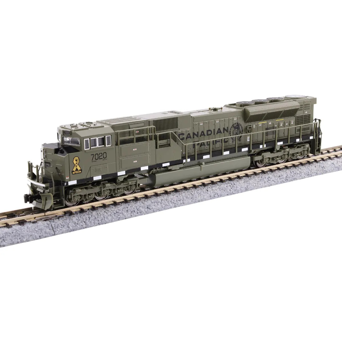 Kato N SD70ACu Canadian Pacific "NATO Green Heritage" #7020