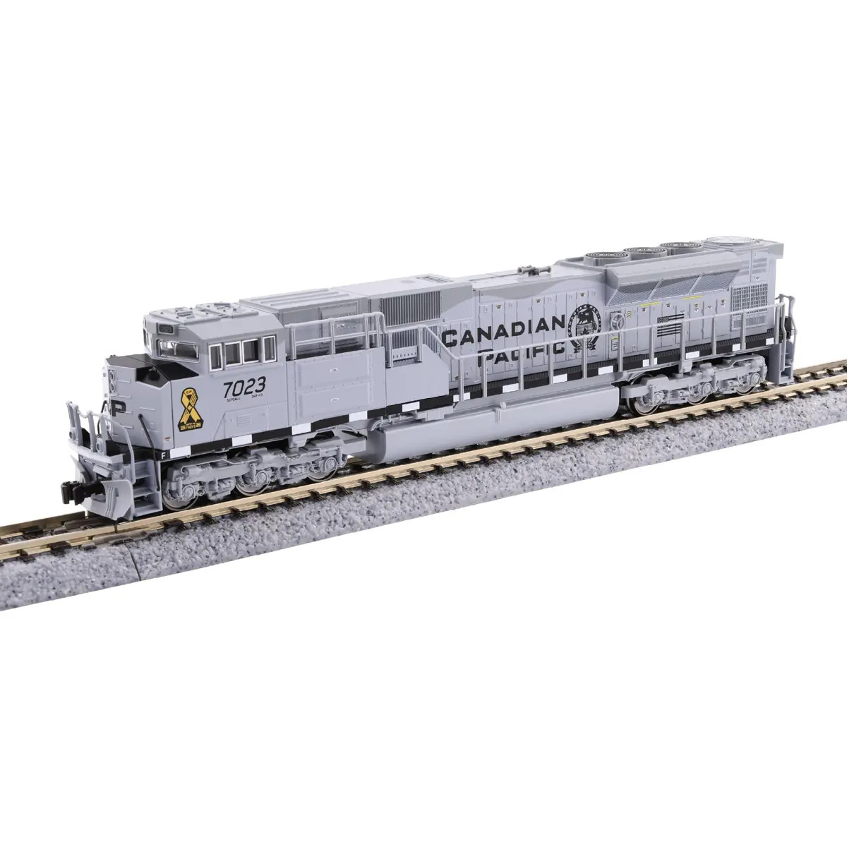 Kato N SD70ACu Canadian Pacific "Fighter Jet Gray" #7023