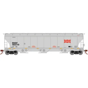 Athearn Genesis HO Trinity 3 Bay Covered Hopper BNSF "Frisco Heritage" #483110
