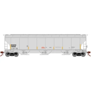 Athearn Genesis HO Trinity 3 Bay Covered Hopper Cargill "Plain, CGEX"