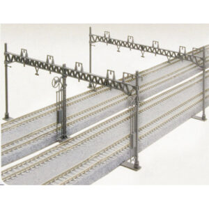 Kato N Four Track Catenary Poles "Straight" 10 Pack