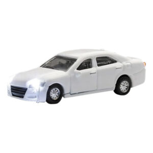 Kato N Sedan Car "White" w/ Just Plug
