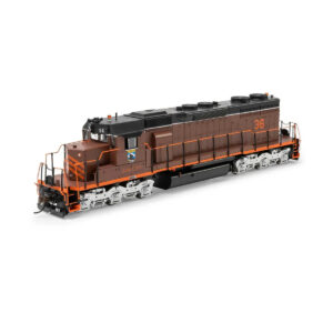 Athearn HO SD38 McCloud River "Brown & Orange"