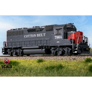 Scale Trains HO Rivet Counter GP40 Cotten Belt "Lobotomized" w/ DCC & Sound