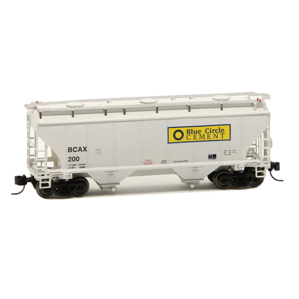 Intermountain N Trinity 3281 Covered Hopper Blue Circle Cement "BCAX"